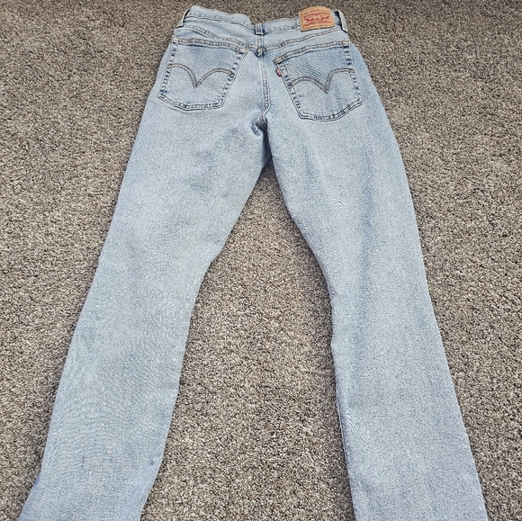 Wedgie Straight Stretch JeanLevi's® size 30 - Picture 2 of 6